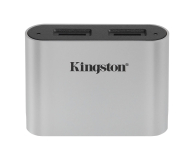 KINGSTON Workflow microSD Reader (2 x microSDHC/SDXC UHS-II) kompatybilny ze stacją Workflow Station - 624102 - zdjęcie 2